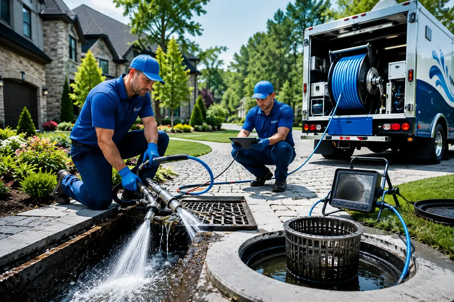 Local outdoor drain cleaning professionals in Calhoun, GA