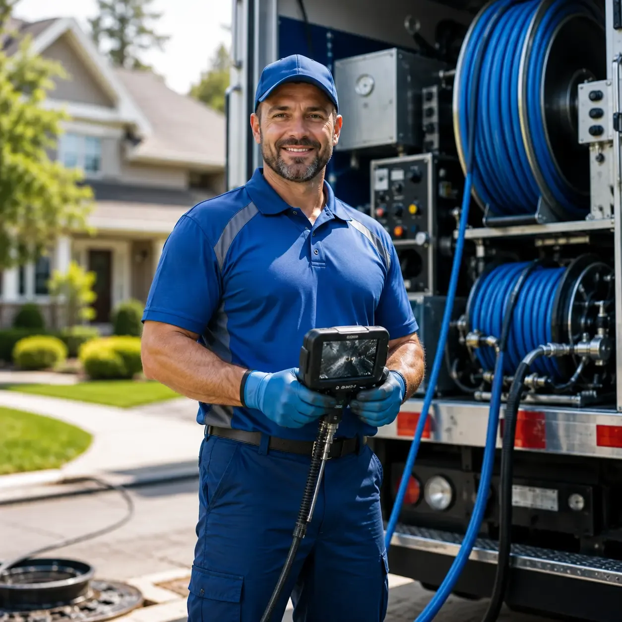 Local outdoor drain cleaning specialists in Calhoun, GA